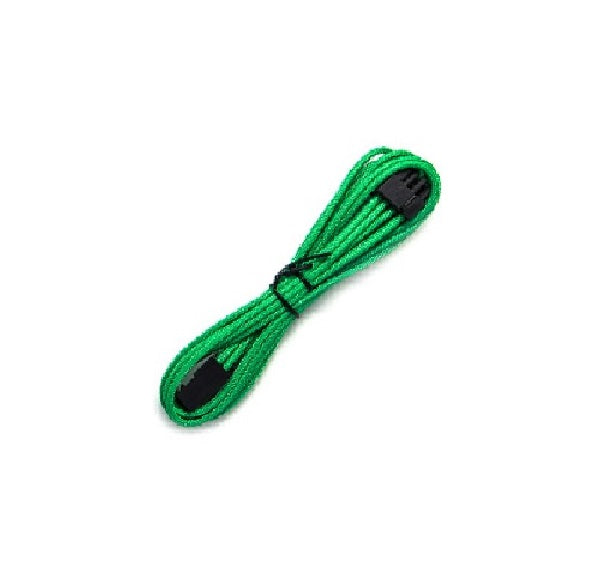 Sleeved 45cm PCI-E 6+2pin Cable Green Sleeved 45cm PCI-E 6+2pin Cable Green